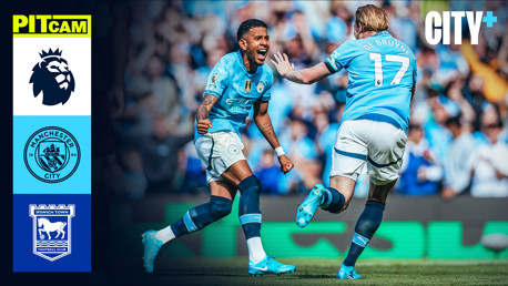 City 4-1 Ipswich Town: Pitcam highlights
