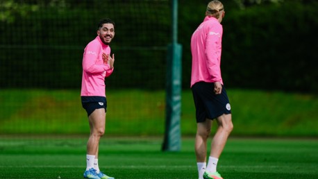 Training: Friday feeling before Arsenal clash