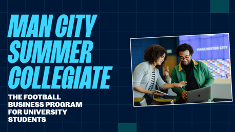 Learn more about the Man City Summer Collegiate programme 
