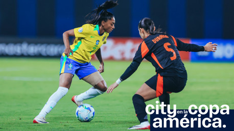 Kerolin vuelve a sumar minutos con Brasil