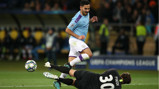 NOT THIS TIME: Ilkay Gundogan is denied by the Shakhtar keeper