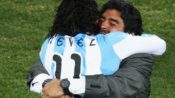 World Cup Stories: Maradona and Tevez