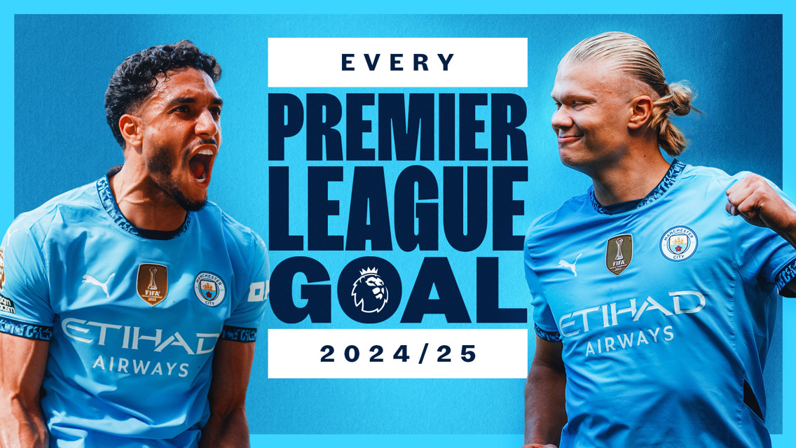 Watch: Every City goal in the 2024/25 Premier League