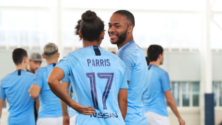 Sterling and Parris win Football Writers' awards