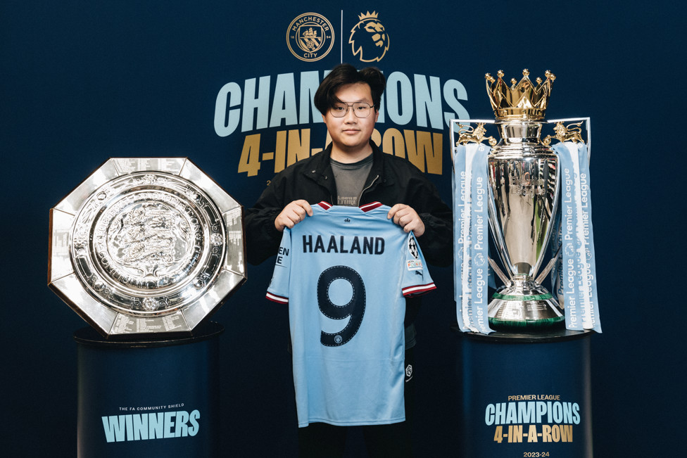 Não podia faltar a camisa do Haaland em Lisboa 