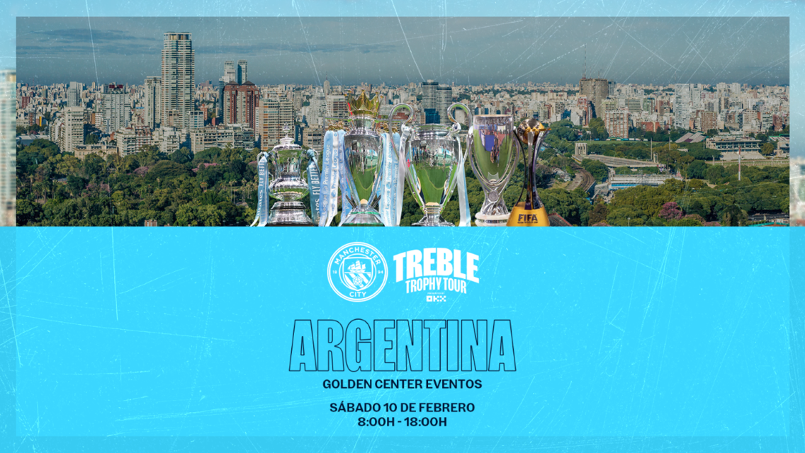 ¡Ya tenemos fechas para el Treble Trophy Tour en Argentina!