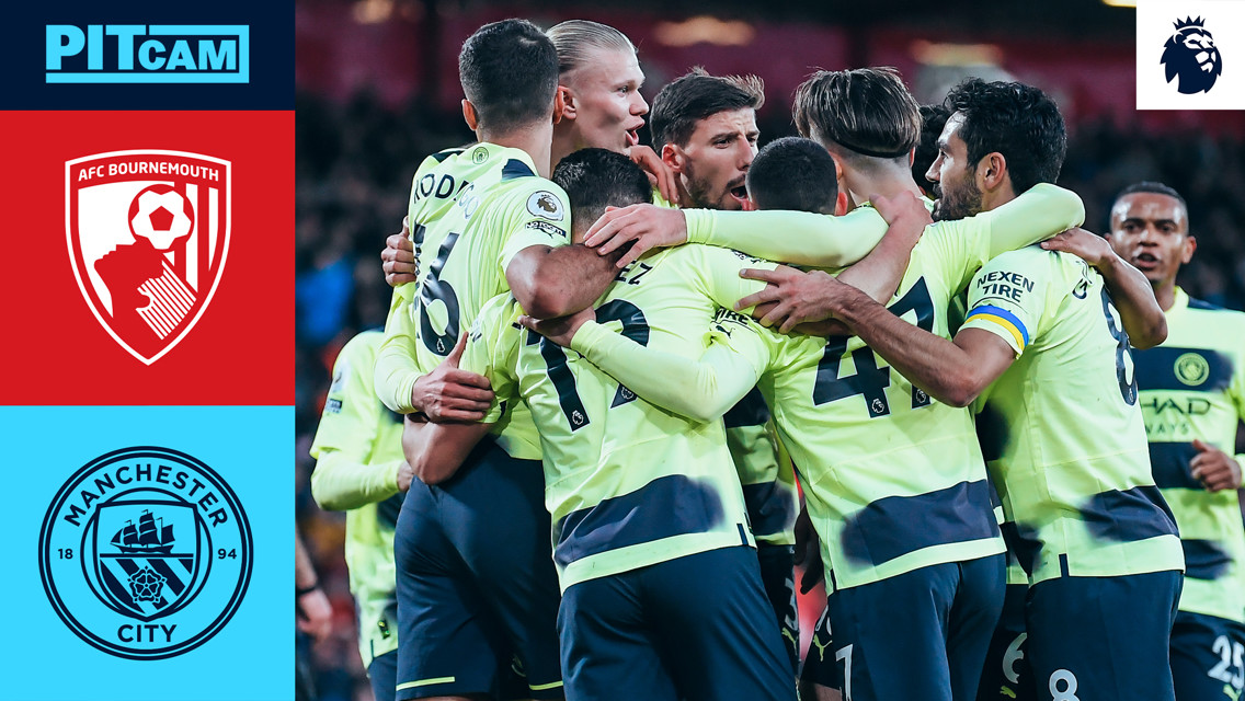 Pitcam highlights: Bournemouth 1-4 City