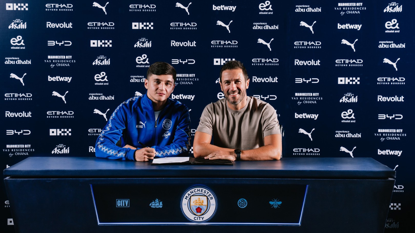 Khusanov pens new City contract 