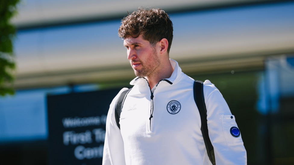 TRAVELLING IN STYLE  : John Stones is next to head to the capital. 