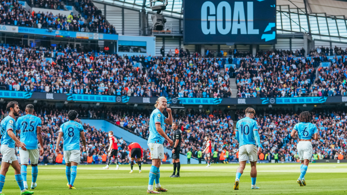 PROLIFIC: We're used to his celebrations already!