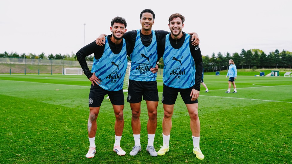 BOYS IN BLUE : Matheus Nunes, Divine Mukasa and Nico