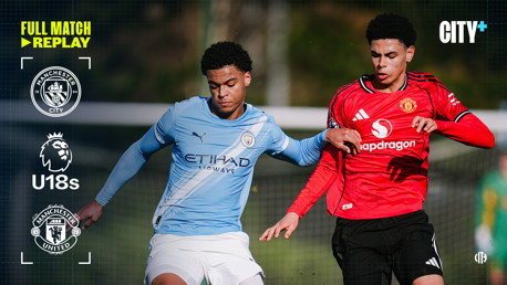 Full-match replay: City v United - Under-18 Premier League North