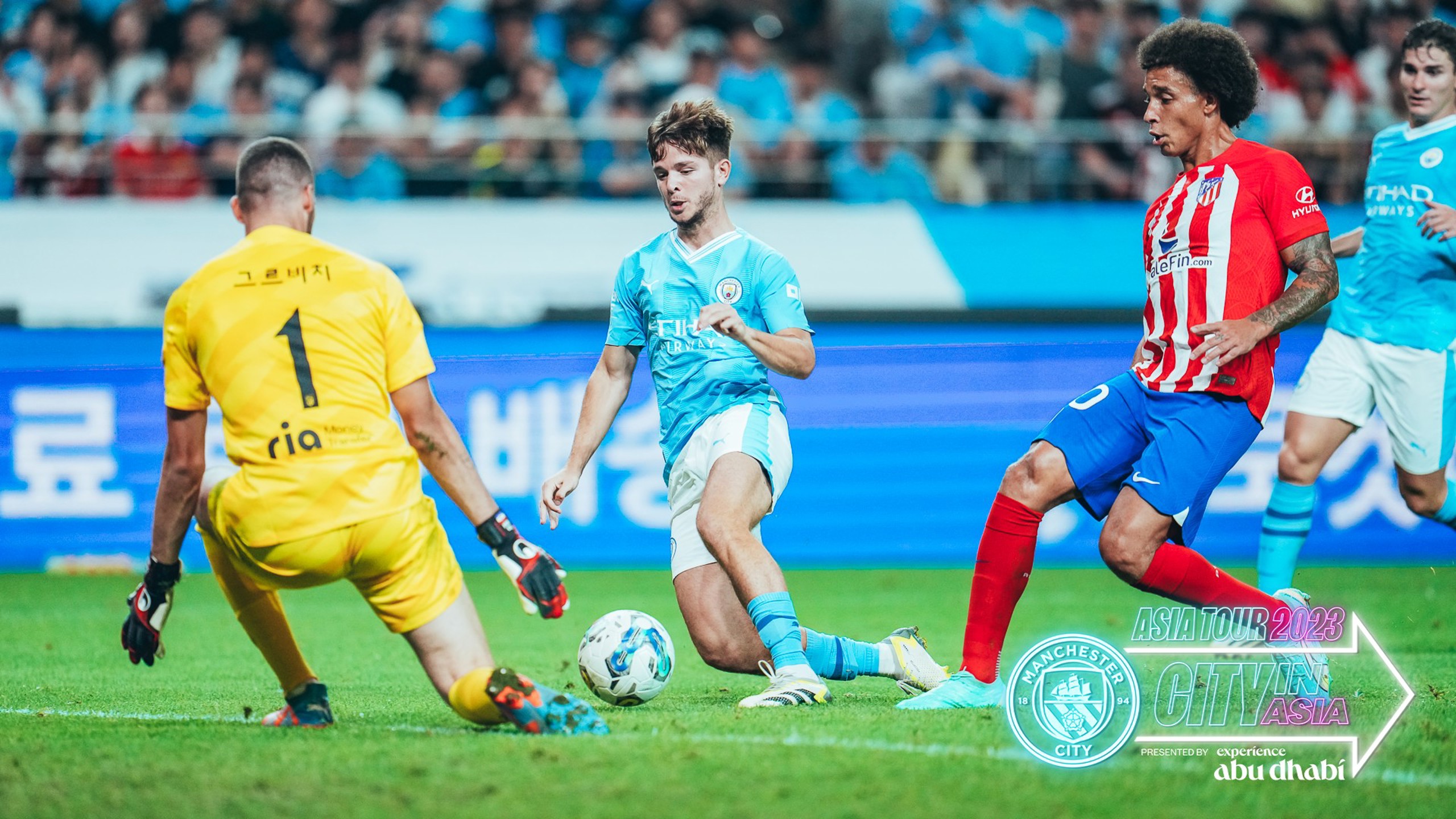 Man City beaten by Atletico Madrid in intense Seoul friendly