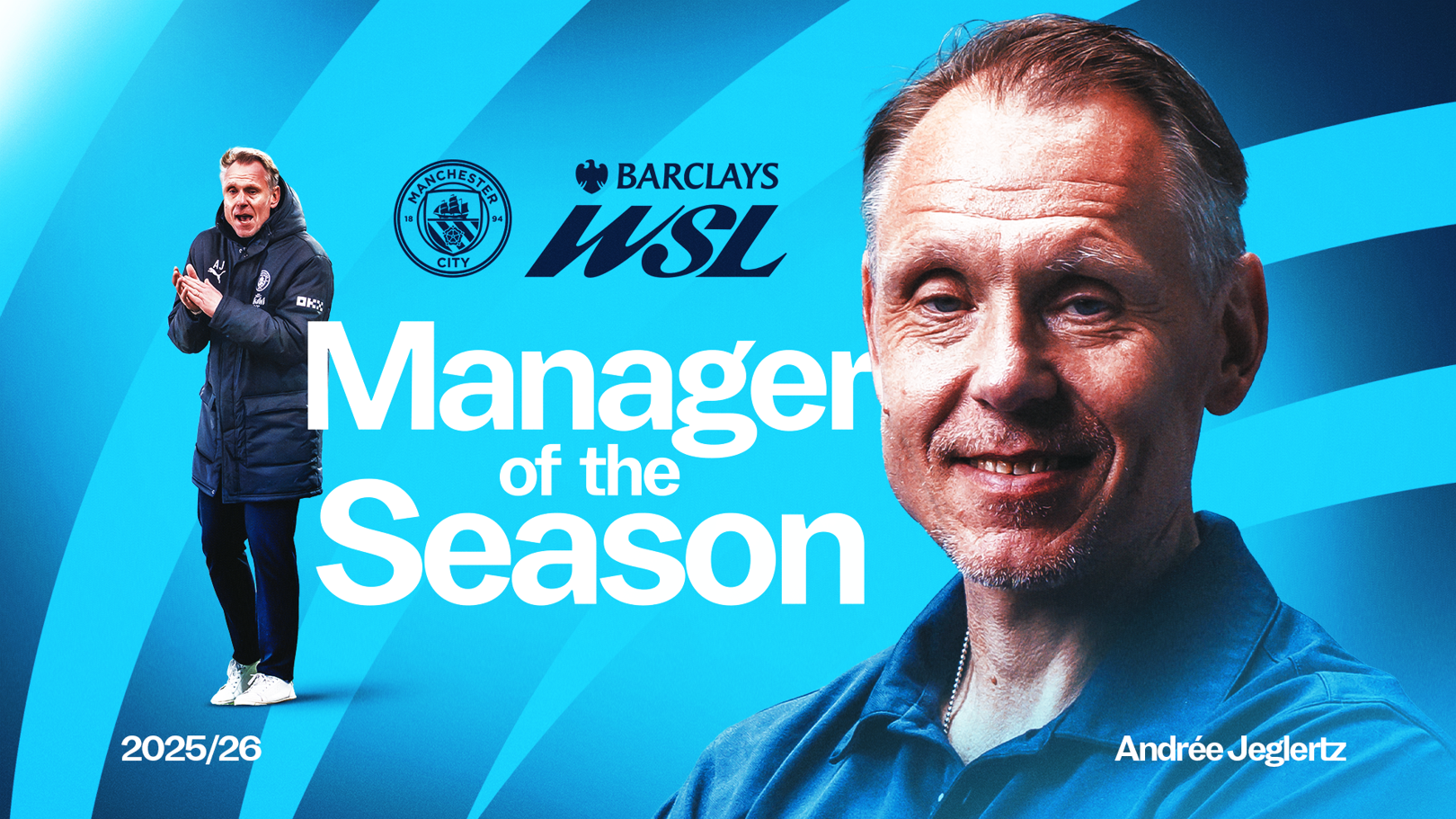 Jeglertz named WSL Manager of the Season