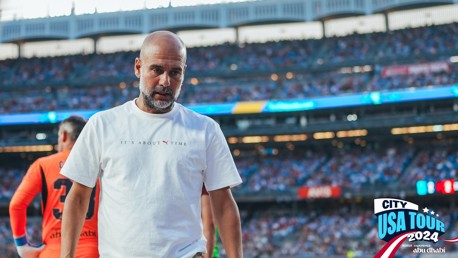 Guardiola valora las actuaciones de Bobb