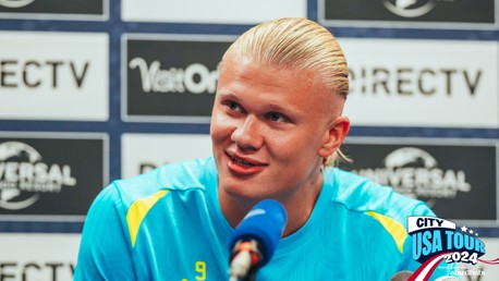 Haaland : City a fait de moi un meilleur joueur
