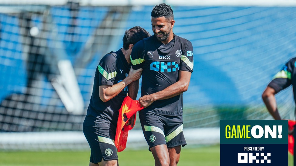 PEEK-A-BOO : Who is the player hiding behind Riyad Mahrez?