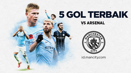 5 Gol Terbaik vs Tim Meriam London