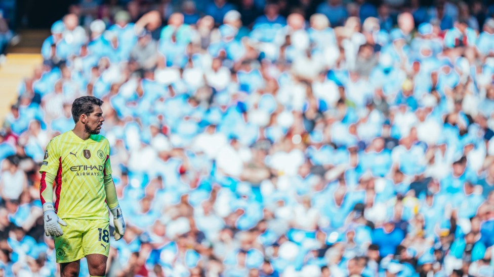 STANDING OUT : Ortega Moreno in the final Premier League game of last season