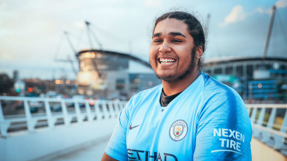 EXCITEMENT : Shellzz says he can't wait to get started