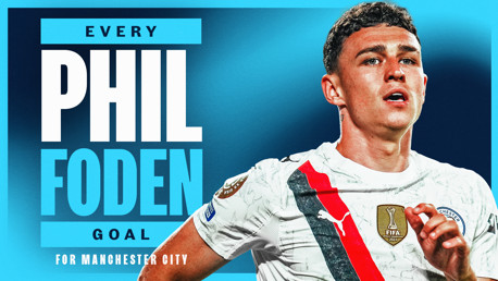 Watch: All of Foden's 100 goals for City