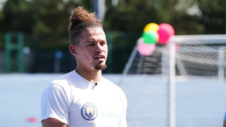 Manchester Pride: Kalvin Phillips meets Canal Street Blues!