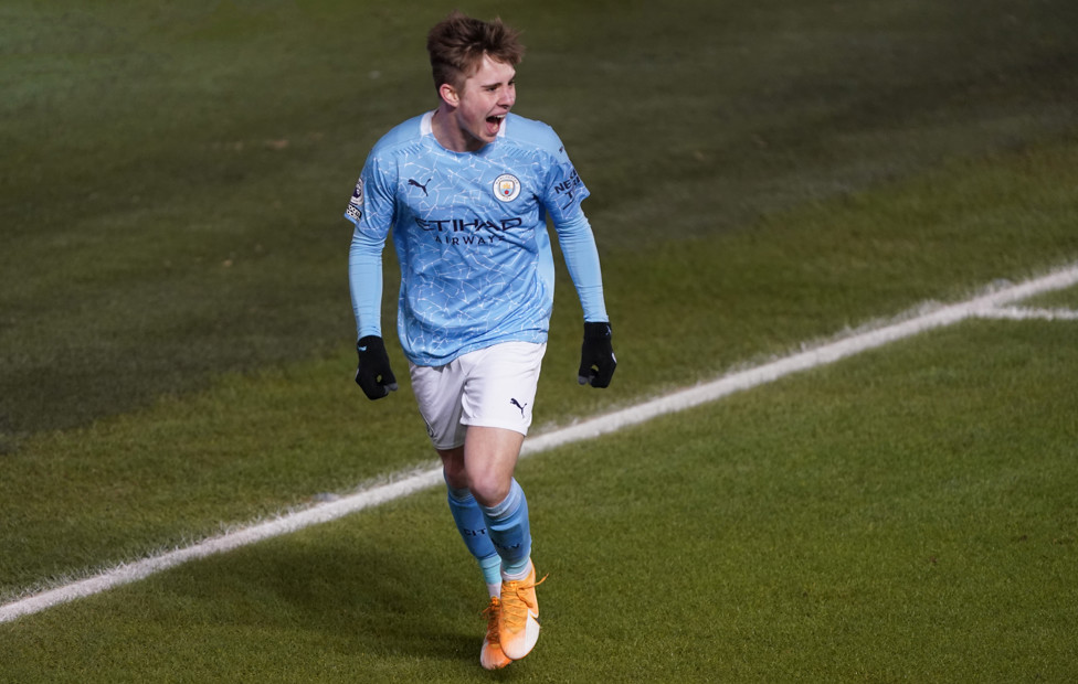 TABLE TOPPERS  : Goals from Ben Knight, Cole Palmer and Sam Edozie moved City back to the PL2 summit in early February with a 3-1 win over Everton, where they have stayed since!