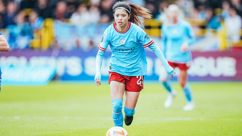 CHELSEA DAGGER : Once again Hasegawa is at the centre of a huge win for Taylor’s side as we beat Chelsea 2-1 at home.