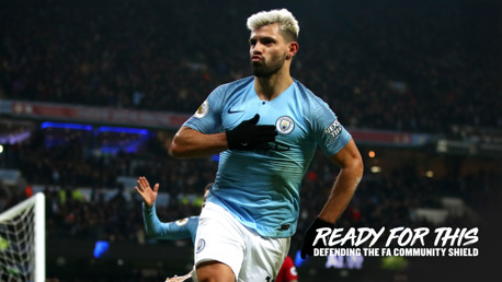 AGUEROOOOO: Sergio Aguero netted a belter against Liverpool in the crucial 2018/19 clash