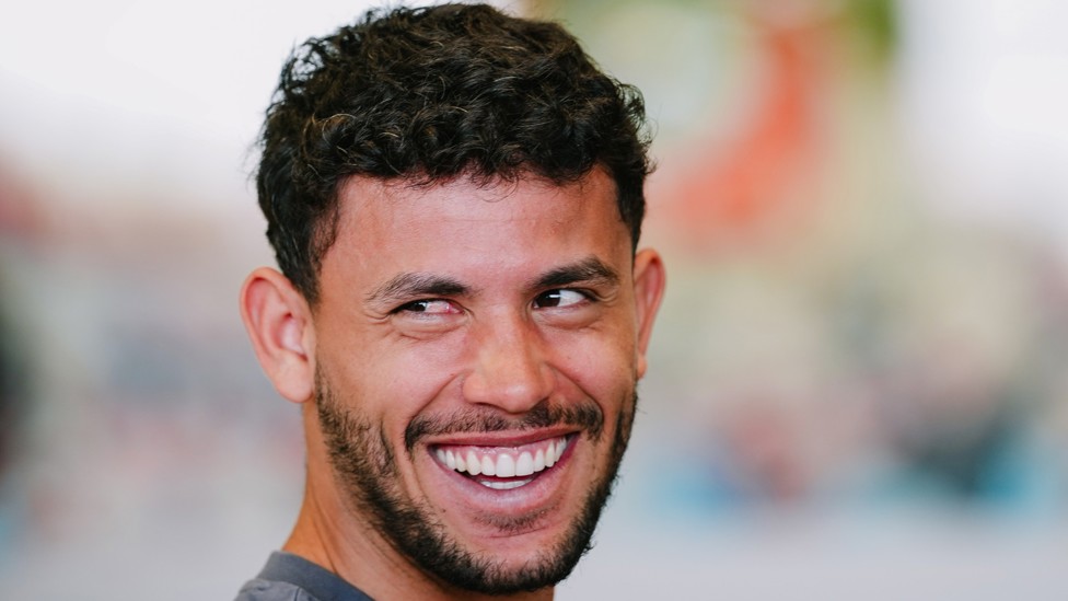 ALL SMILES : Matheus Nunes in high spirits