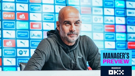Pep tells City players to relax and enjoy it!