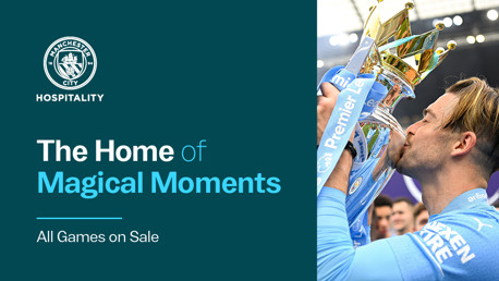 Matchday Hospitality: All games now on sale
