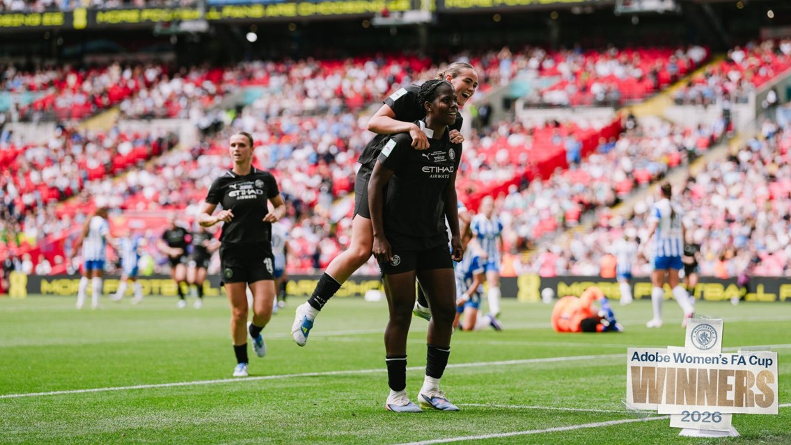 Gallery: City put on emphatic Wembley showing in FA Cup final