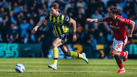 NIFTY NICO: Composed on the ball.