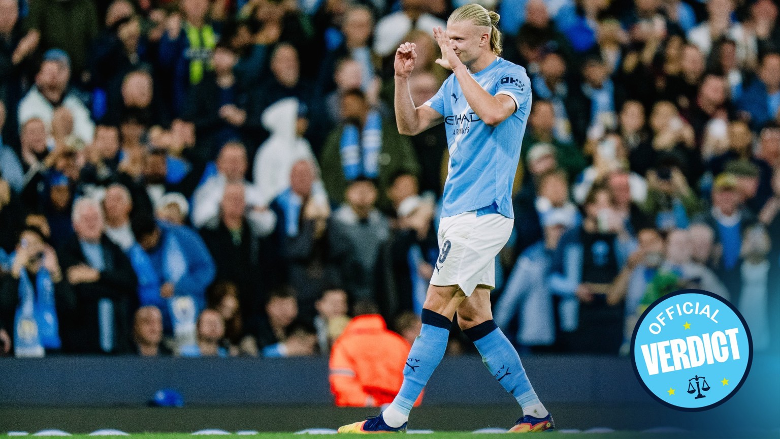 Record-breaking Haaland and Doku fire impressive City to victory over Napoli