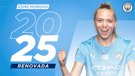 Esme Morgan amplía su contrato con el City