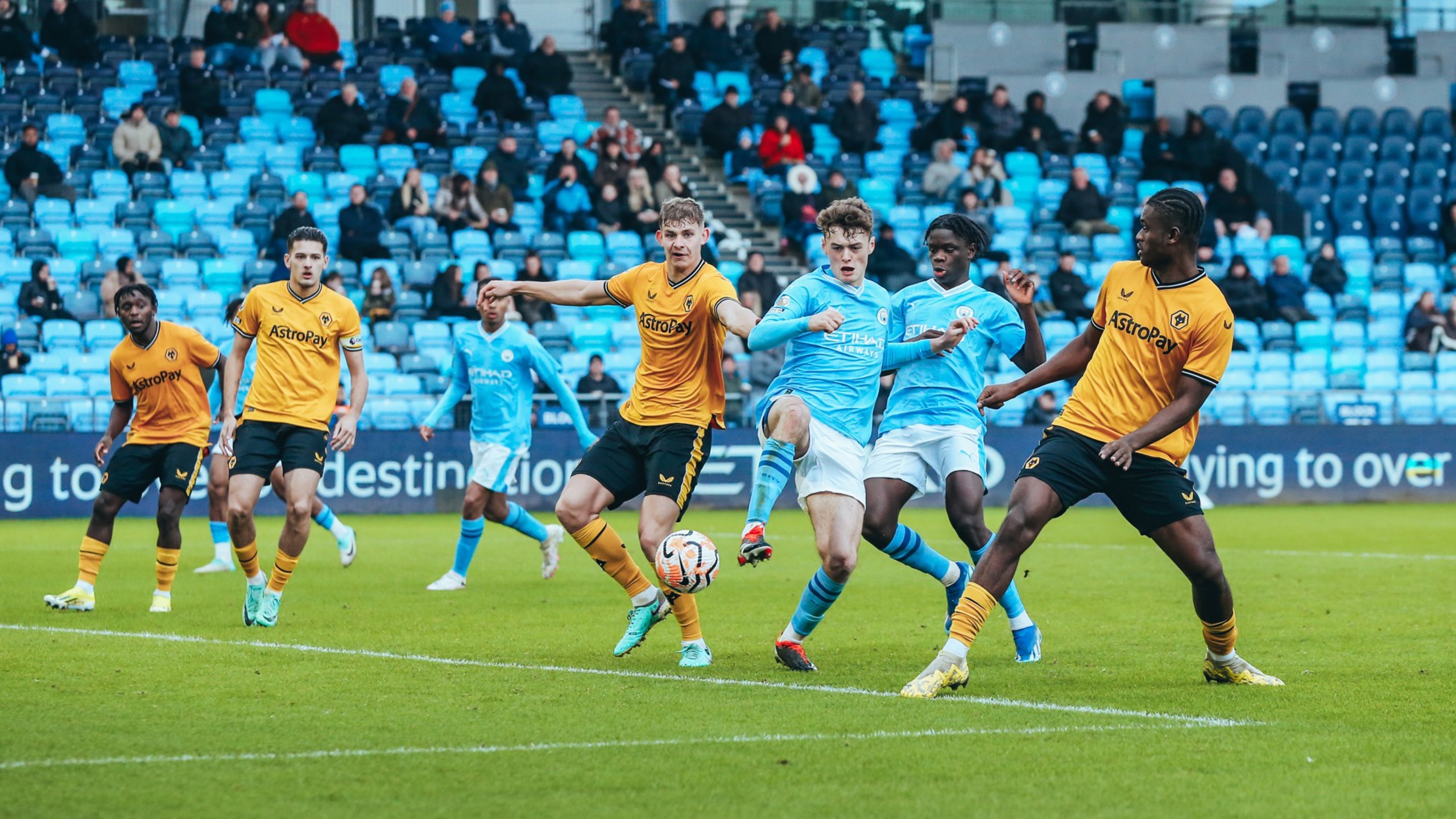 City claw back a point in difficult PL2 encounter with Wolves 
