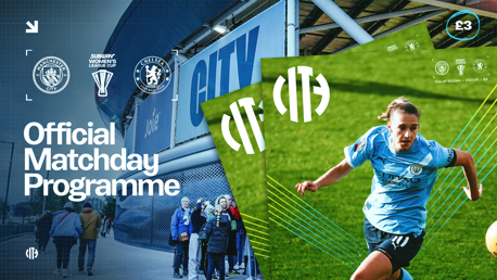 Beney feature interview in Chelsea League Cup programme