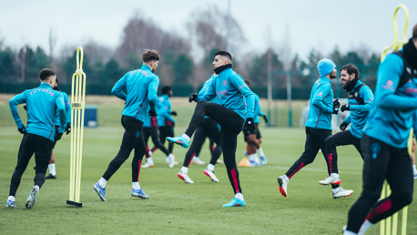 Training photos: City prepare for Southampton