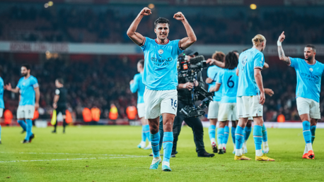 Arsenal 1-3 City: Stats of the match