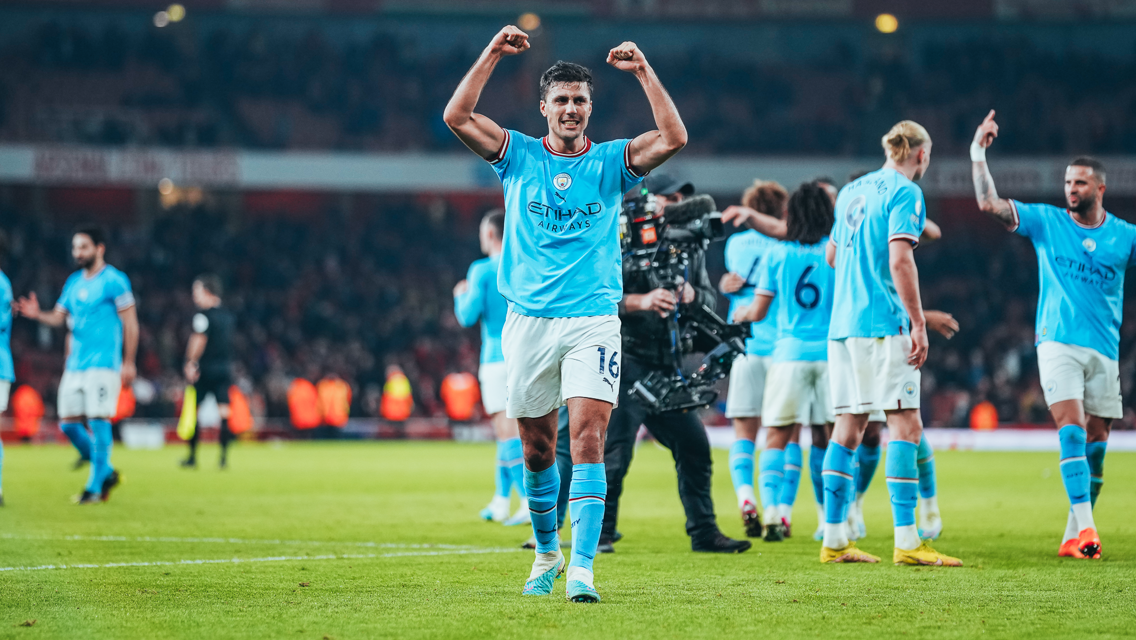 Arsenal 1-3 City: Stats of the match