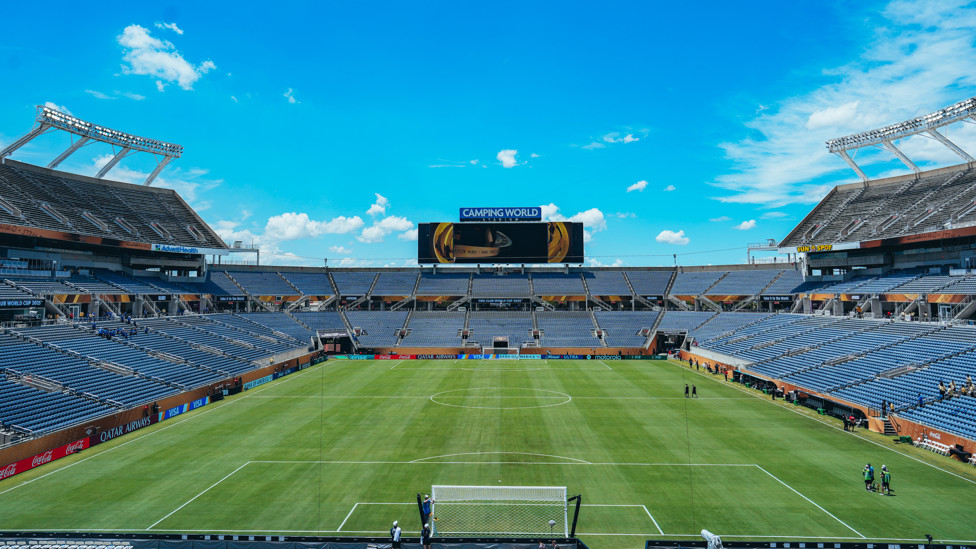 FLORIDIAN FUN : The Camping World Stadium in Orlando ready to host Juventus against City.