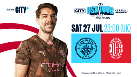 City v AC Milan: Raksasa Eropa bertemu di New York