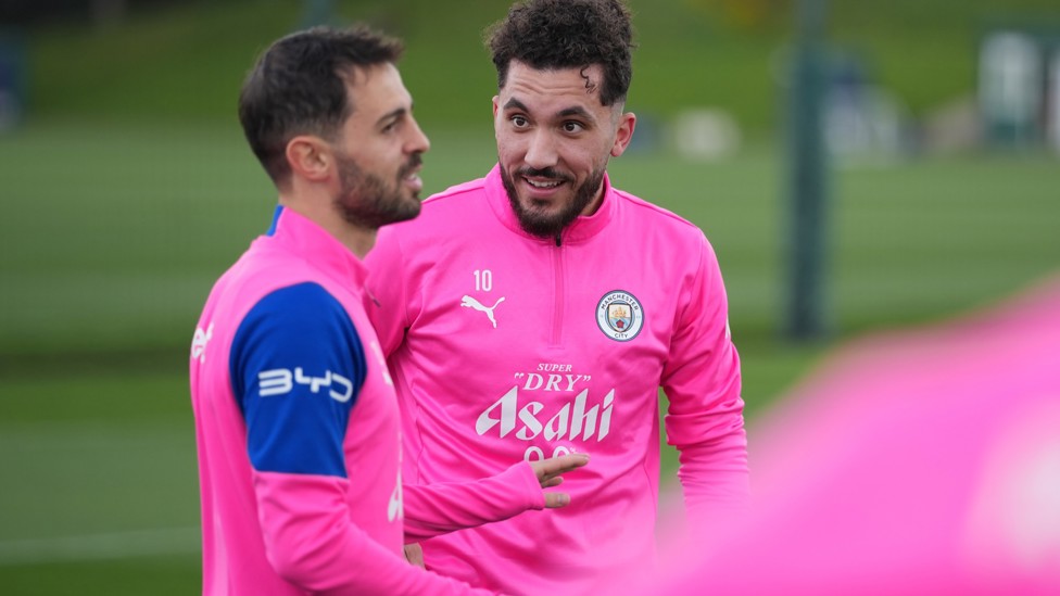 BERNARDO & CHERKI: Our French playmaker chats with the skipper