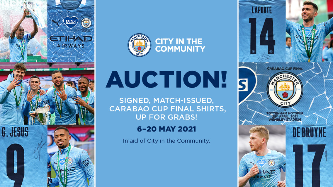 Last chance to take part in CITC's Carabao Cup final shirt auction!
