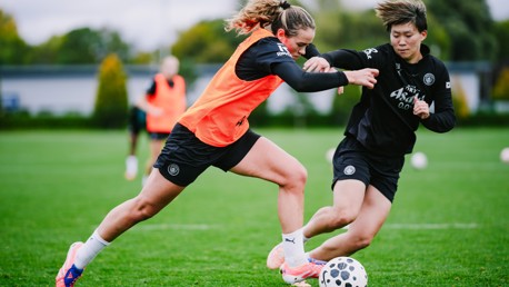 Training: Back to work after Arsenal win