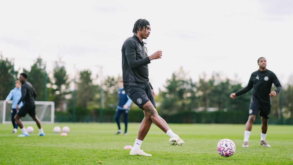 SHARP : Reigan Heskey ready to take on Derby. 