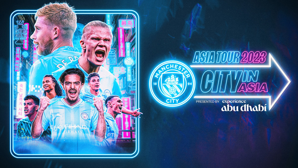 How to follow City's 2023 pre-season tour of Asia