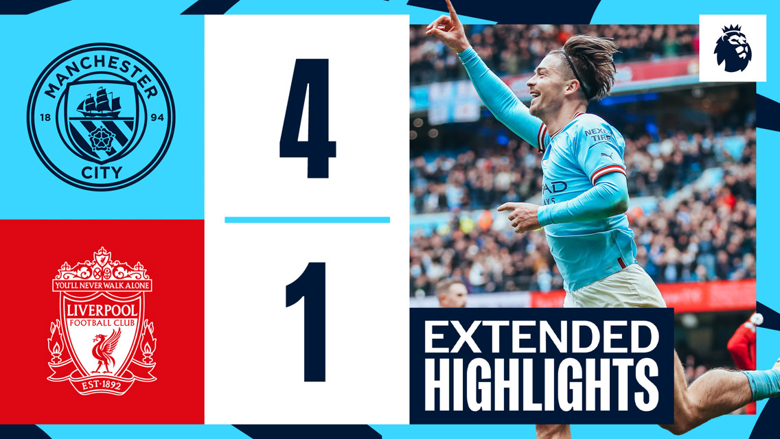 City 4-1 Liverpool: Cuplikan panjang