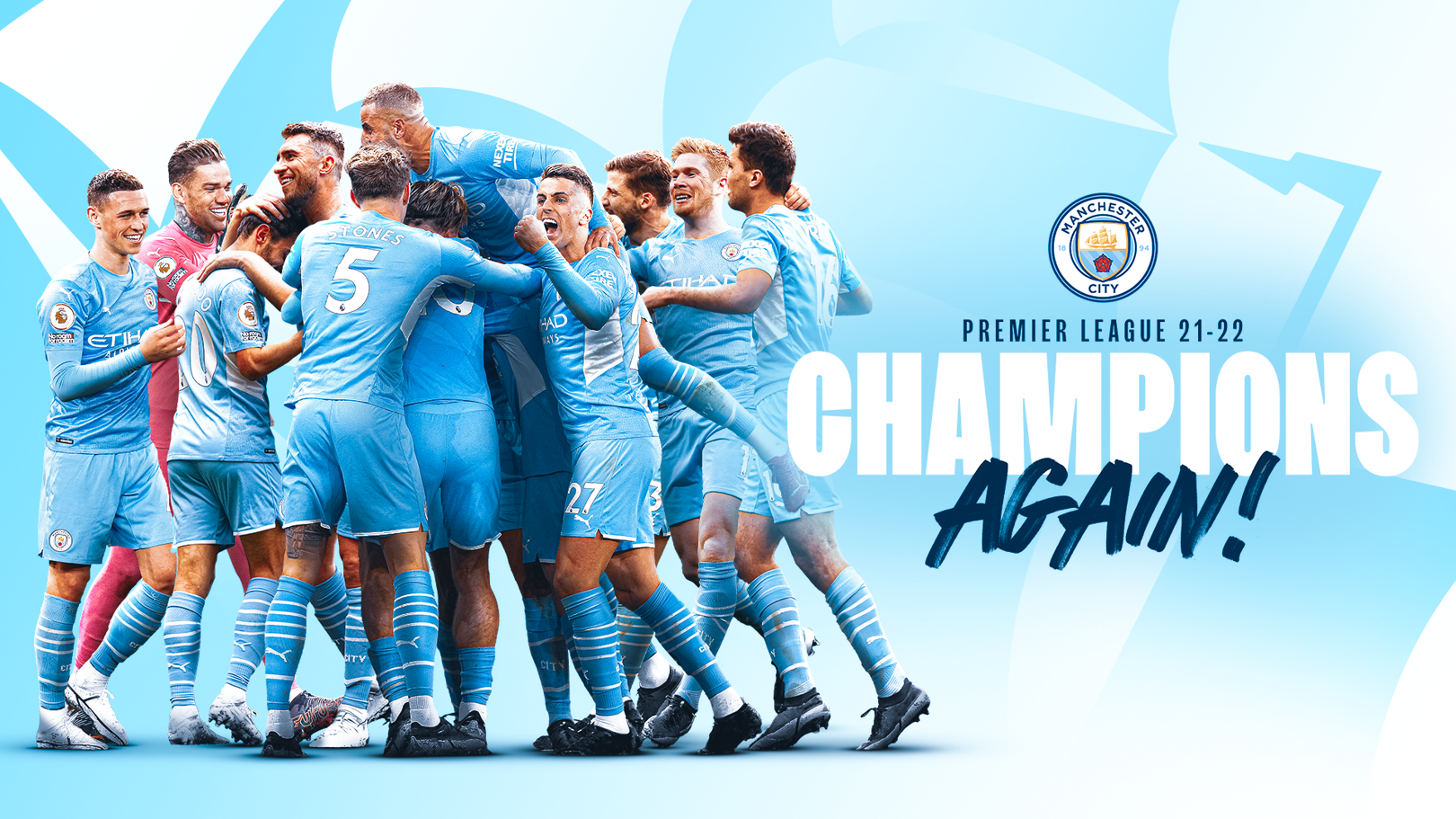 Manchester City campeón de la Premier League 2021/22